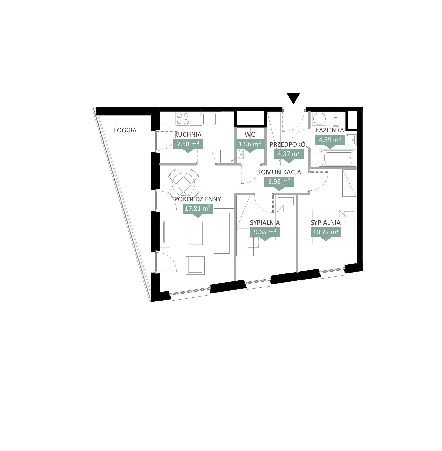 Swobodna Living – inwestycja Archicom - lokal A1 102, budynek A