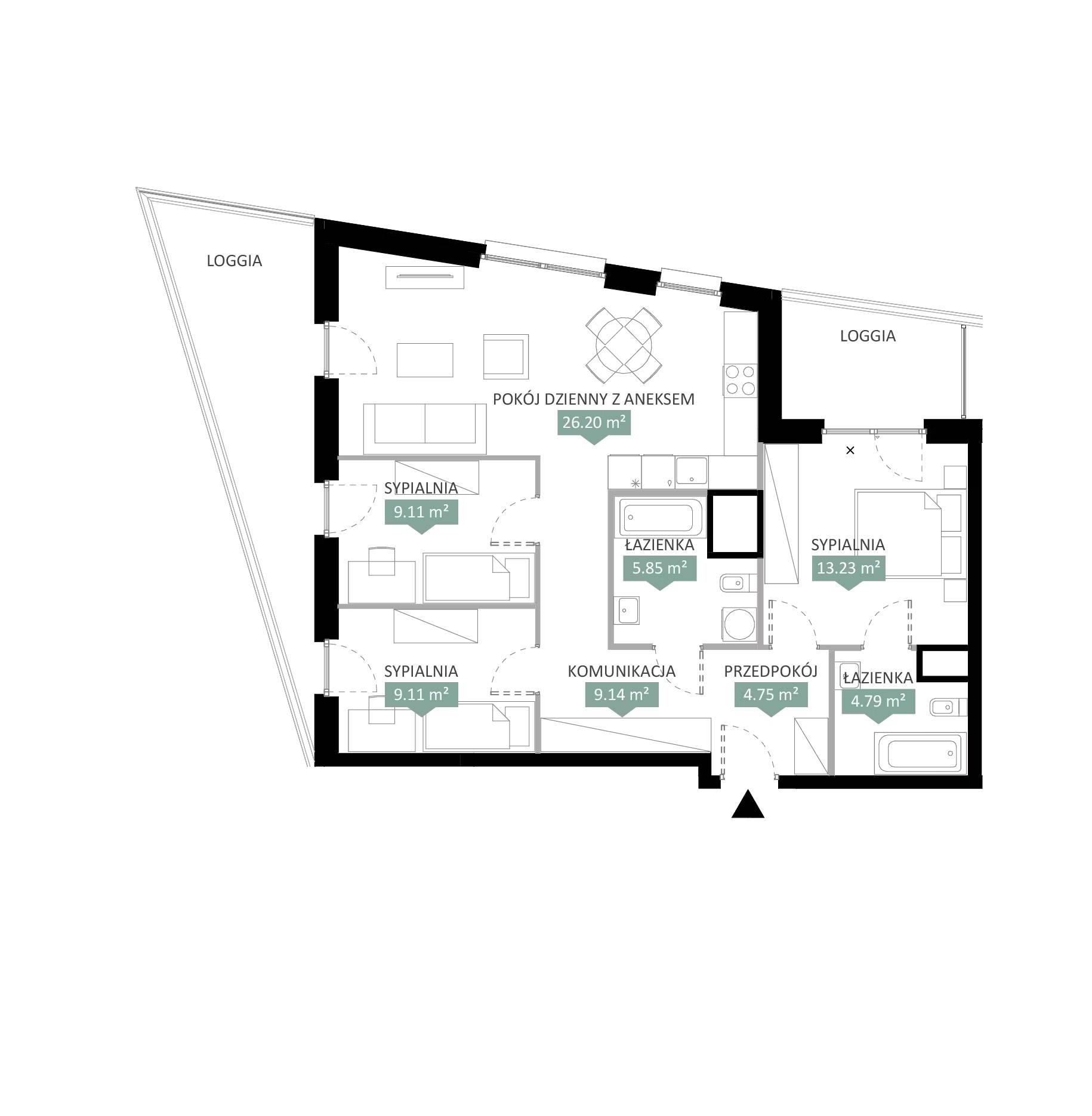 Swobodna Living – inwestycja Archicom - lokal A1 70, budynek A