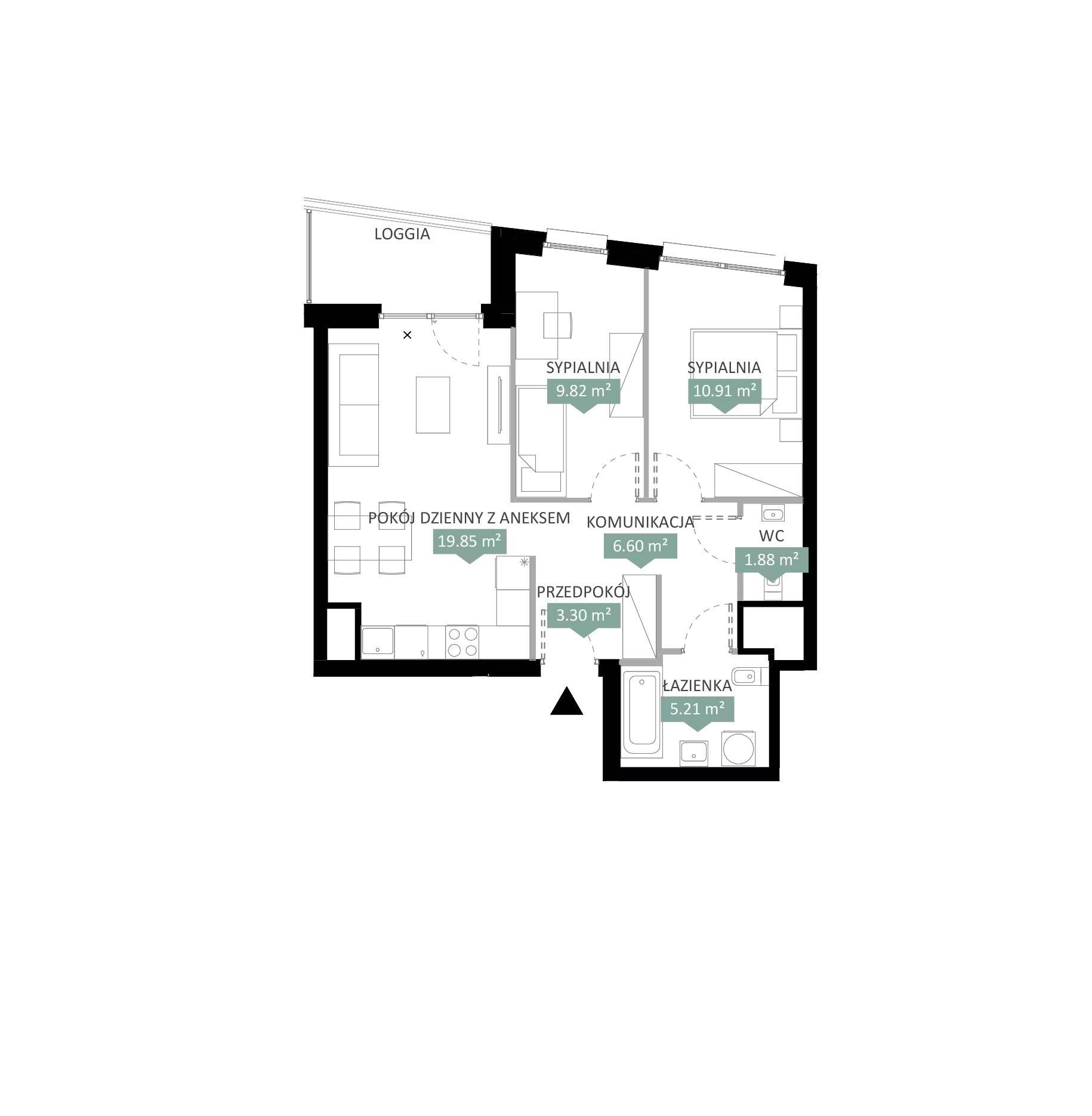 Swobodna Living – inwestycja Archicom - lokal A1 64, budynek A