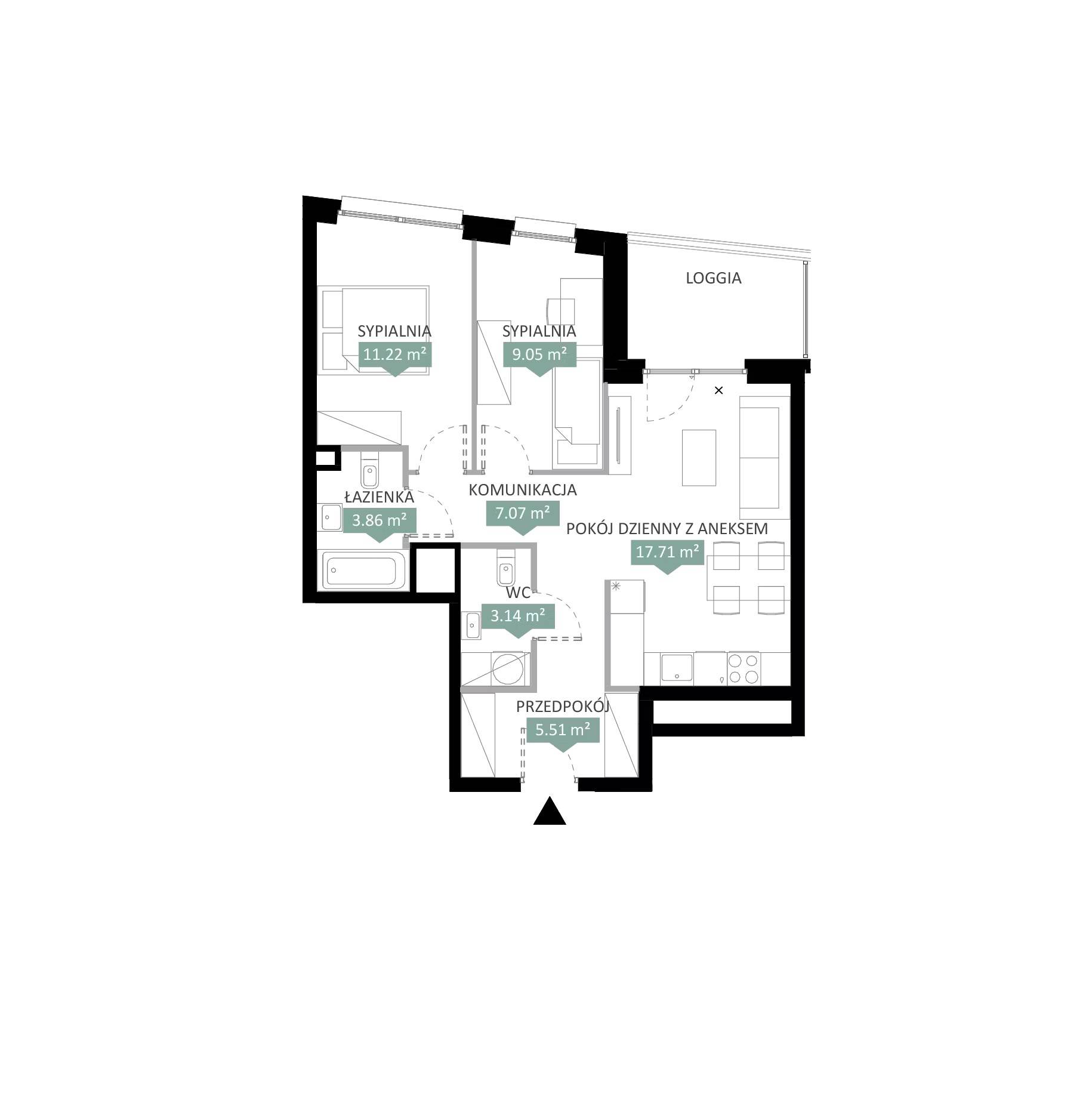 Swobodna Living – inwestycja Archicom - lokal A1 58, budynek A