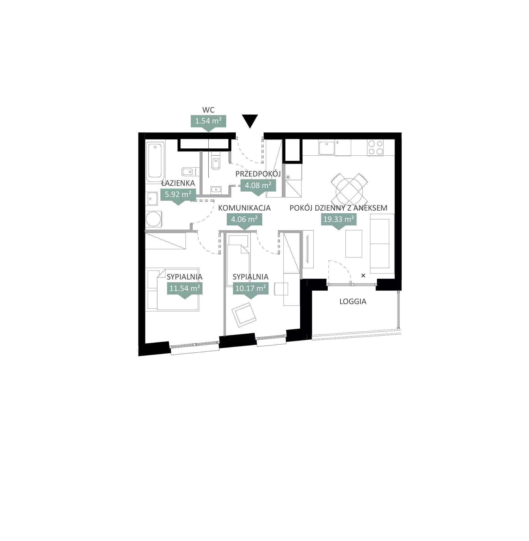 Swobodna Living – inwestycja Archicom - lokal A2 221, budynek A