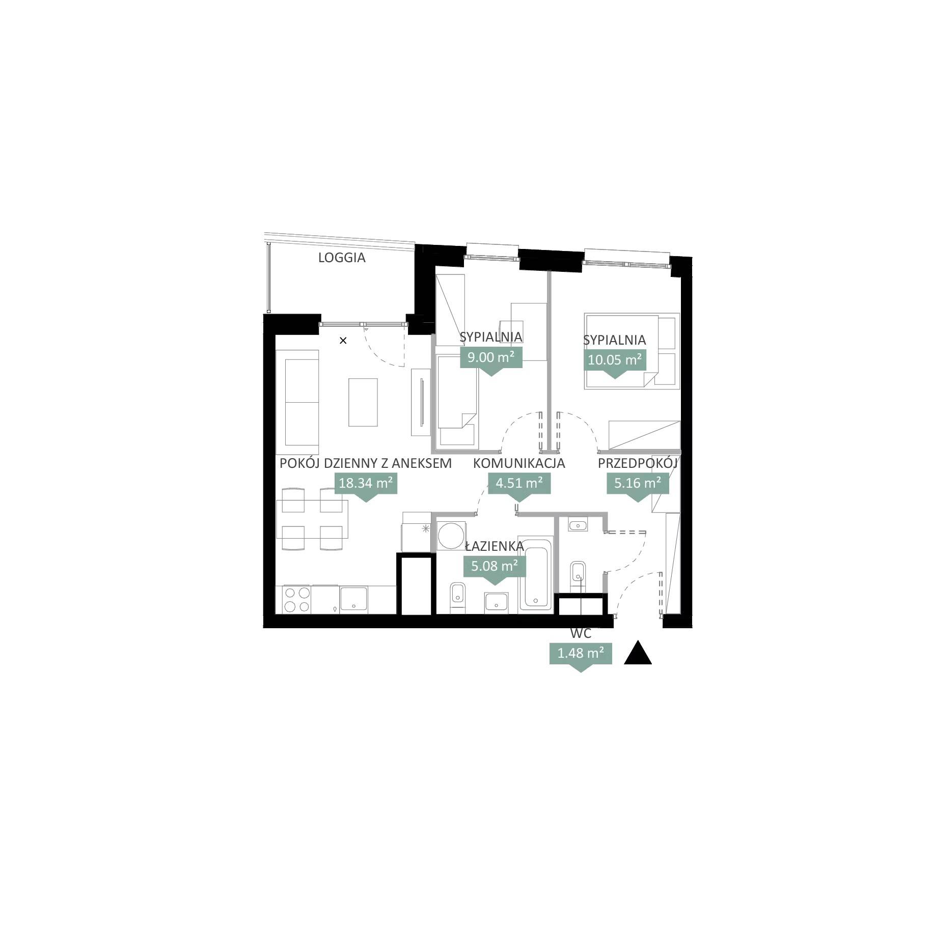 Swobodna Living – inwestycja Archicom - lokal A2 202, budynek A