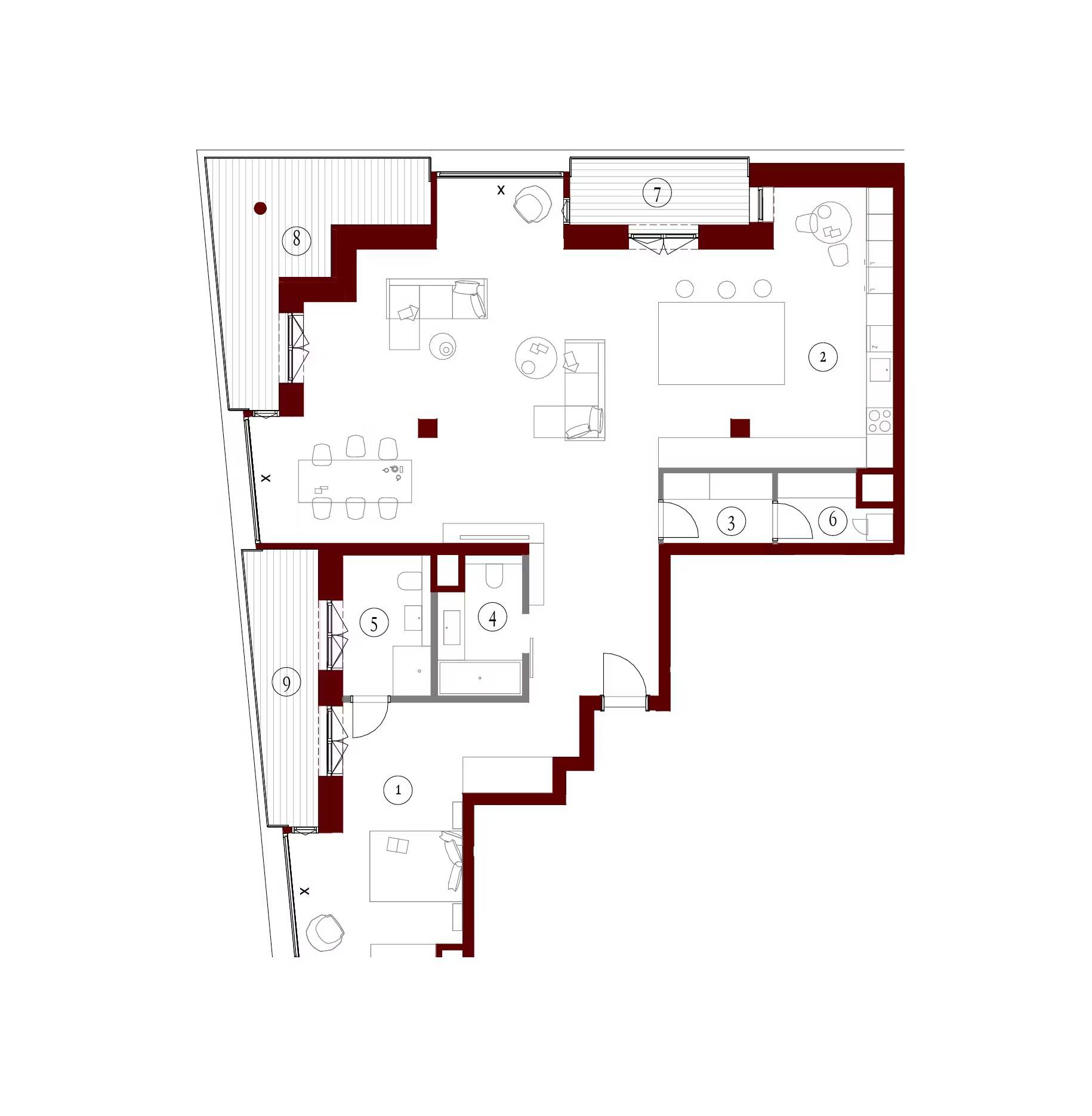 Apartamenty Gutenberga - lokal FE 148, budynek F