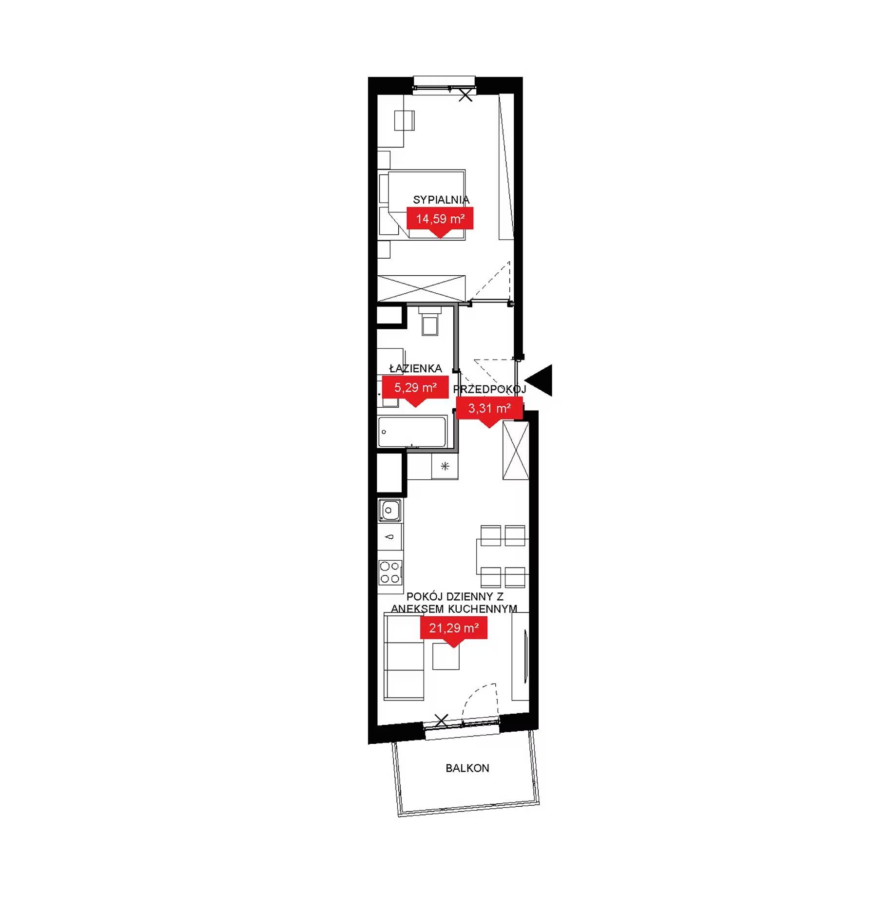 Stańczyka – inwestycja Archicom - lokal A2 108, budynek A