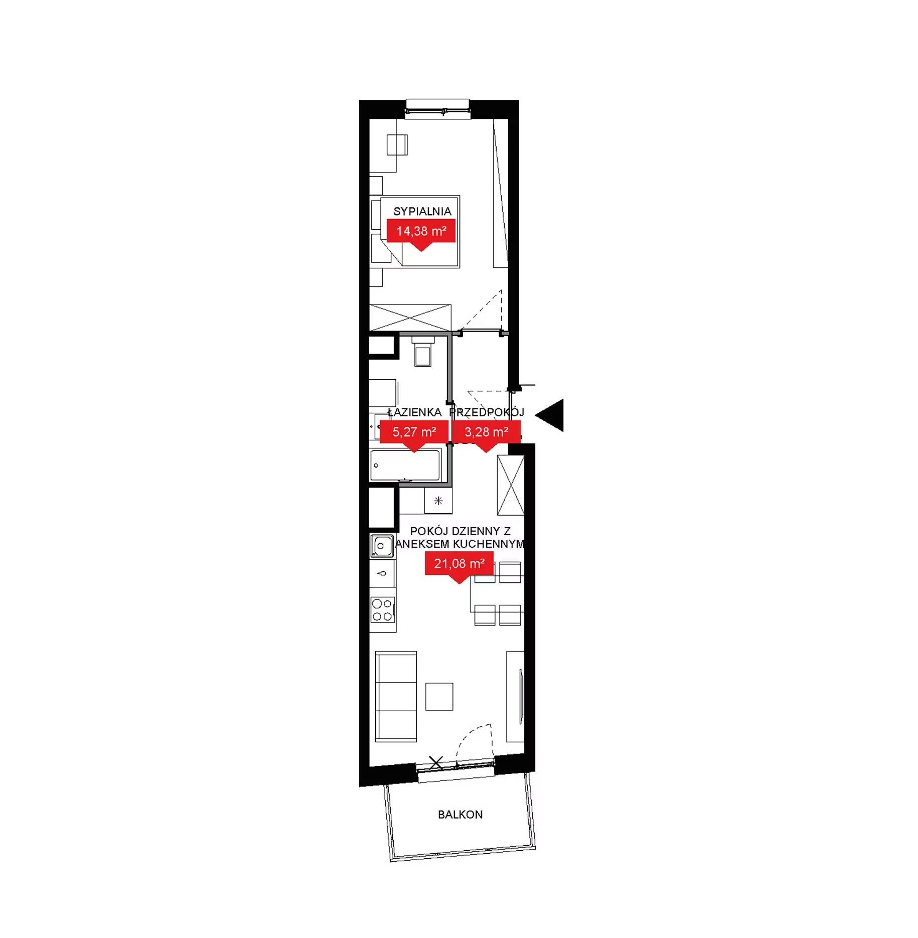 Stańczyka – inwestycja Archicom - lokal A2 104, budynek A