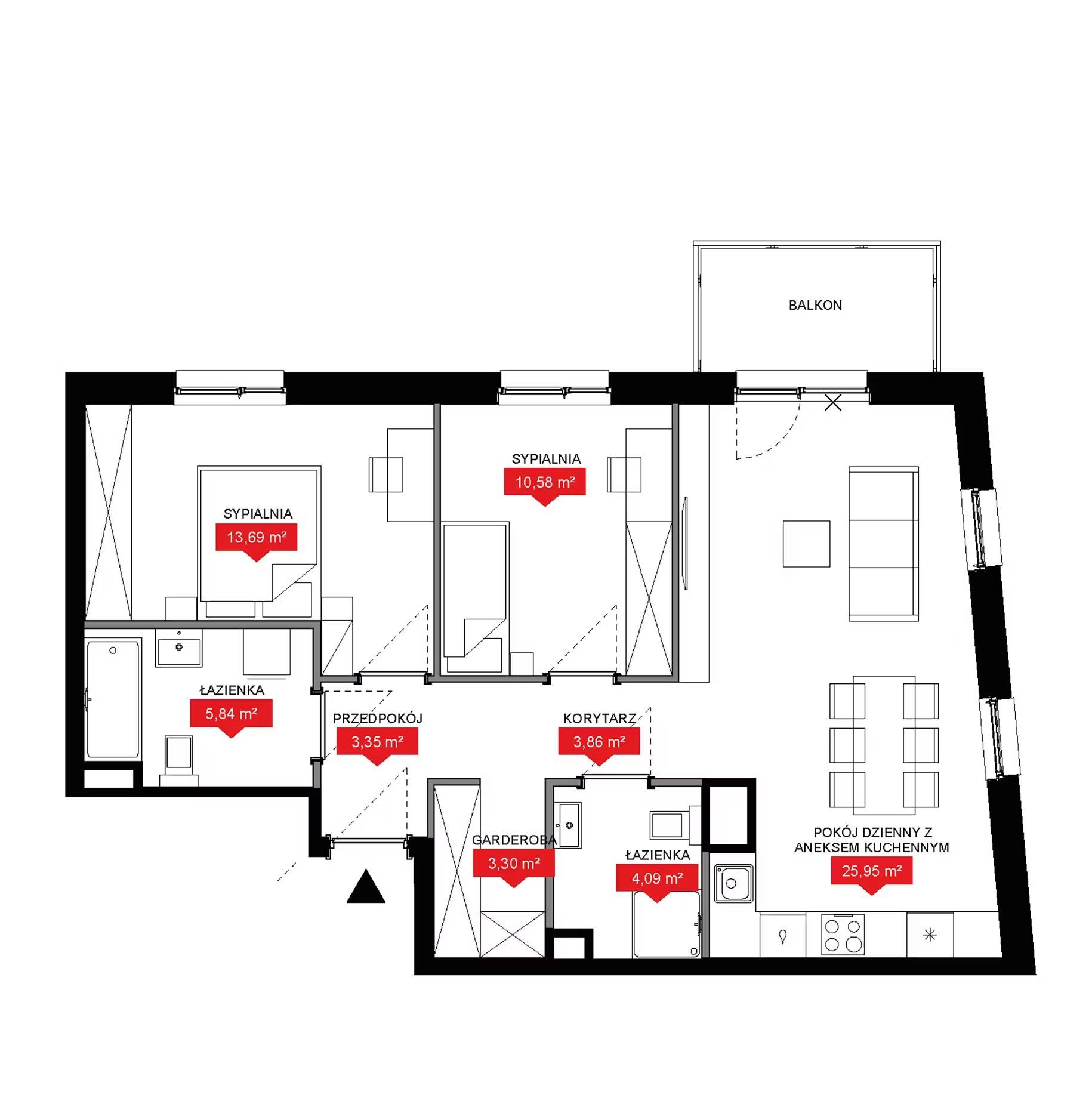 Stańczyka – inwestycja Archicom - lokal A2 101, budynek A