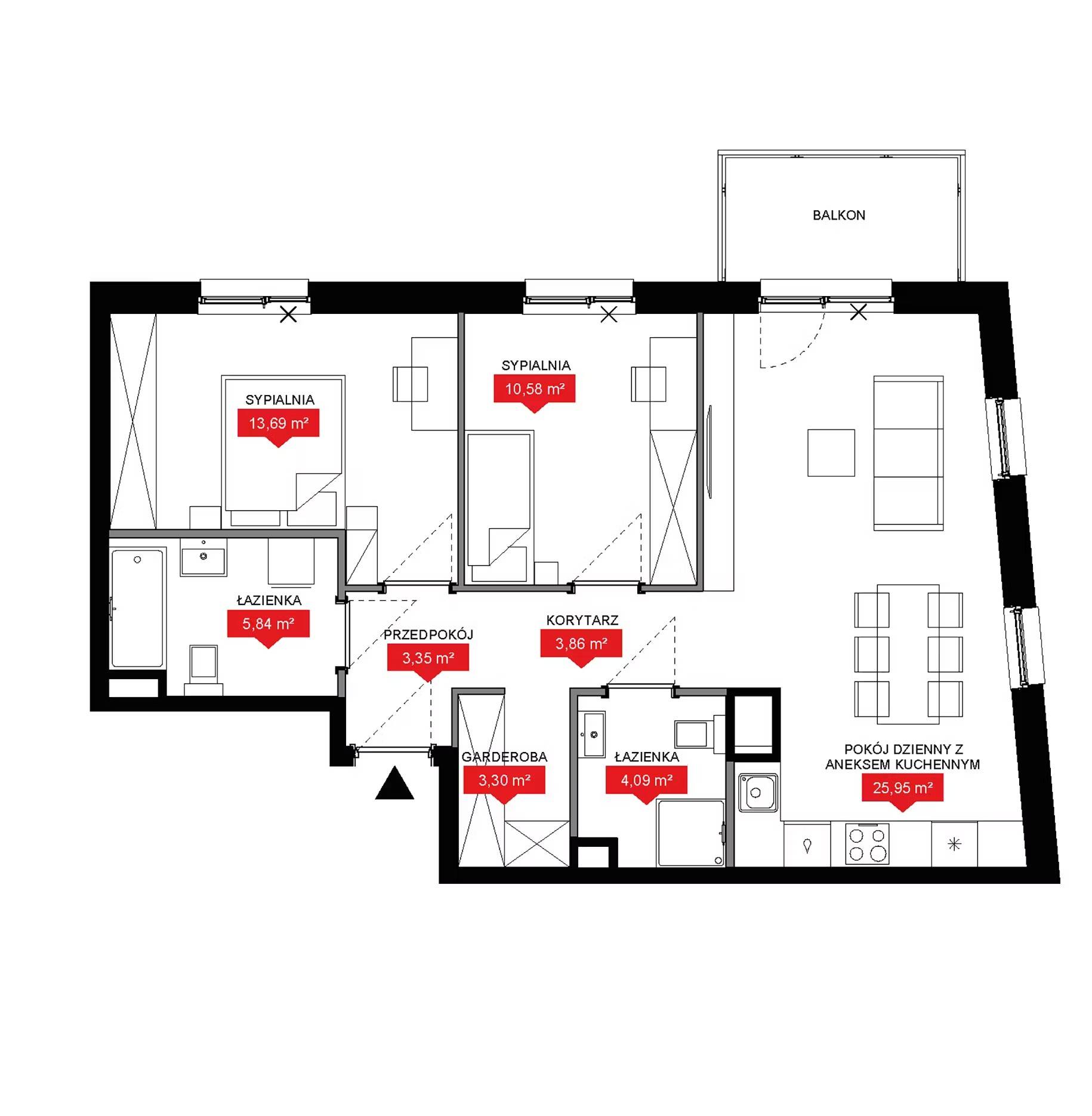 Stańczyka – inwestycja Archicom - lokal A2 093, budynek A
