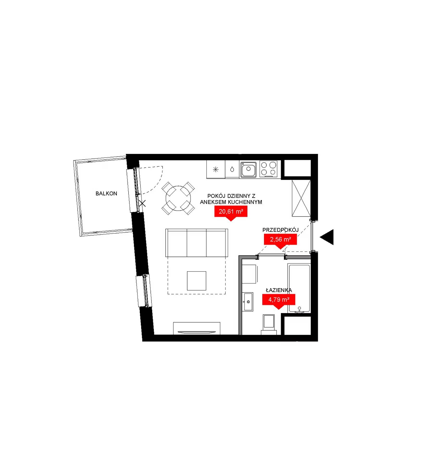 Stańczyka – inwestycja Archicom - lokal A1 074, budynek A