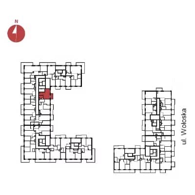 Modern Mokotów – inwestycja Archicom - lokal C2F 183, budynek C2