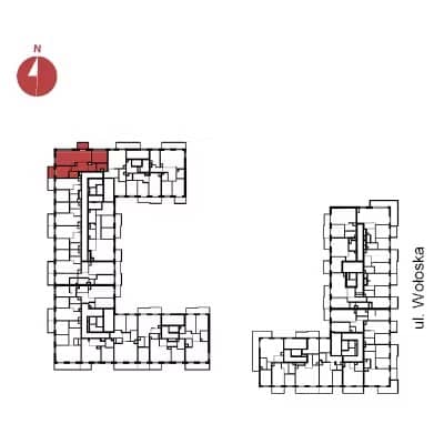 Modern Mokotów – inwestycja Archicom - lokal C2F 181, budynek C2
