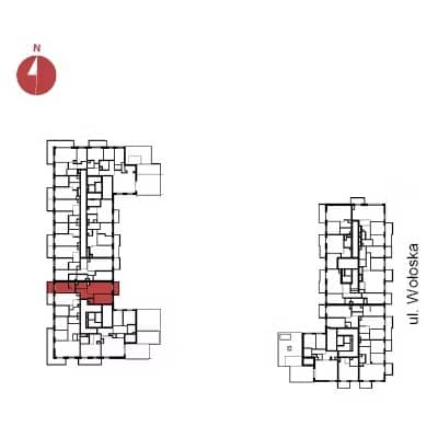 Modern Mokotów – inwestycja Archicom - lokal C2E 157, budynek C2