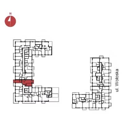 Modern Mokotów – inwestycja Archicom - lokal C2E 147, budynek C2