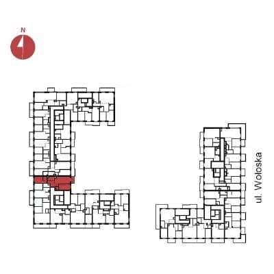 Modern Mokotów – inwestycja Archicom - lokal C2E 142, budynek C2