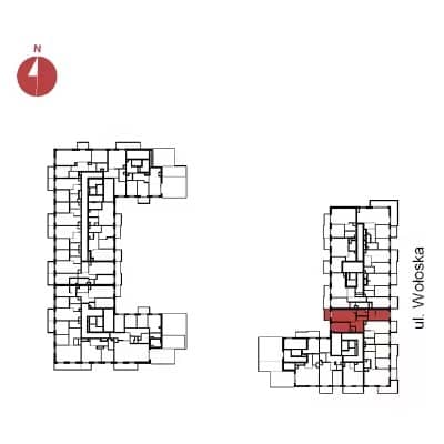 Modern Mokotów – inwestycja Archicom - lokal C1B 77, budynek C1