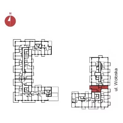 Modern Mokotów – inwestycja Archicom - lokal C1B 72, budynek C1