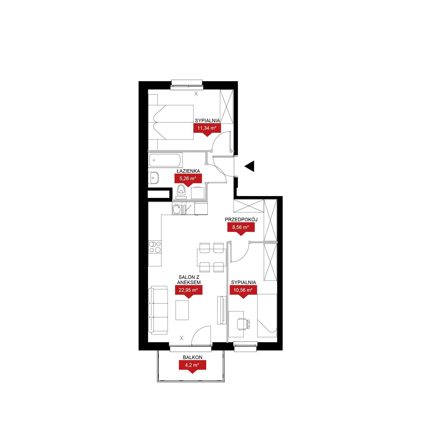 Zenit – inwestycja Archicom - lokal 1Cb2 120, budynek 1Cb