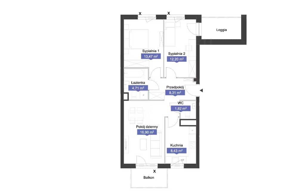 Osiedle Kolektyw – inwestycja Archicom - lokal A1 25, budynek A