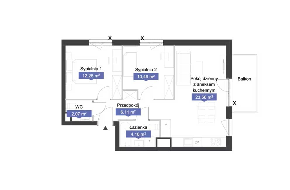 Osiedle Kolektyw – inwestycja Archicom - lokal A1 26, budynek A