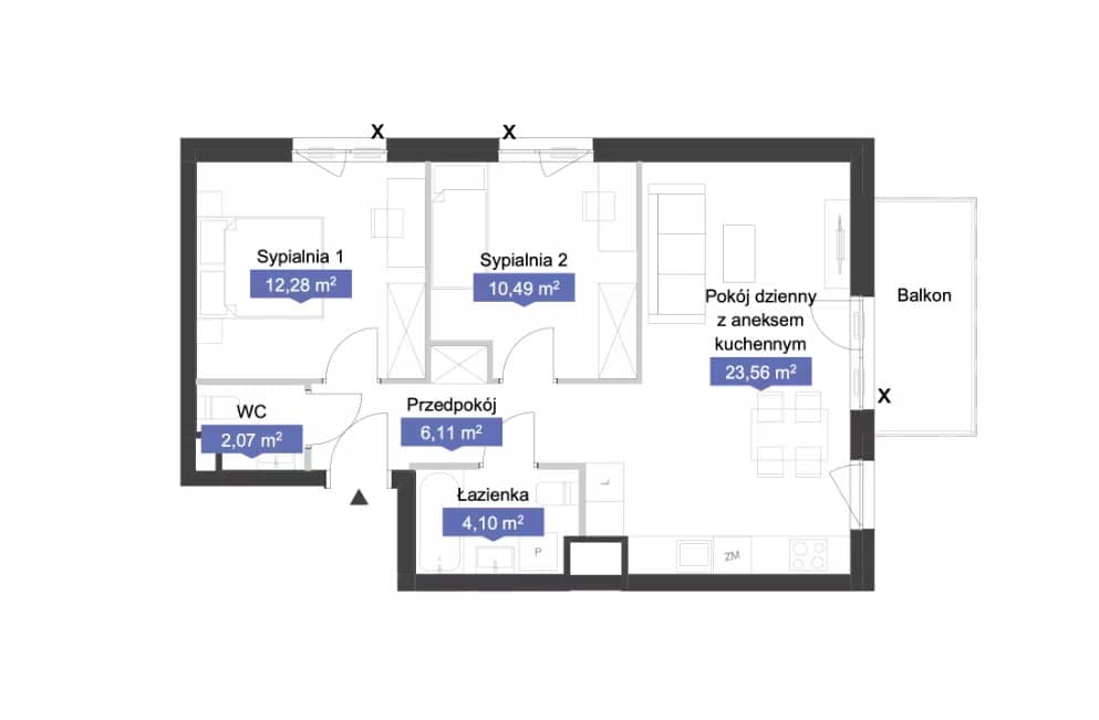 Osiedle Kolektyw – inwestycja Archicom - lokal A1 21, budynek A