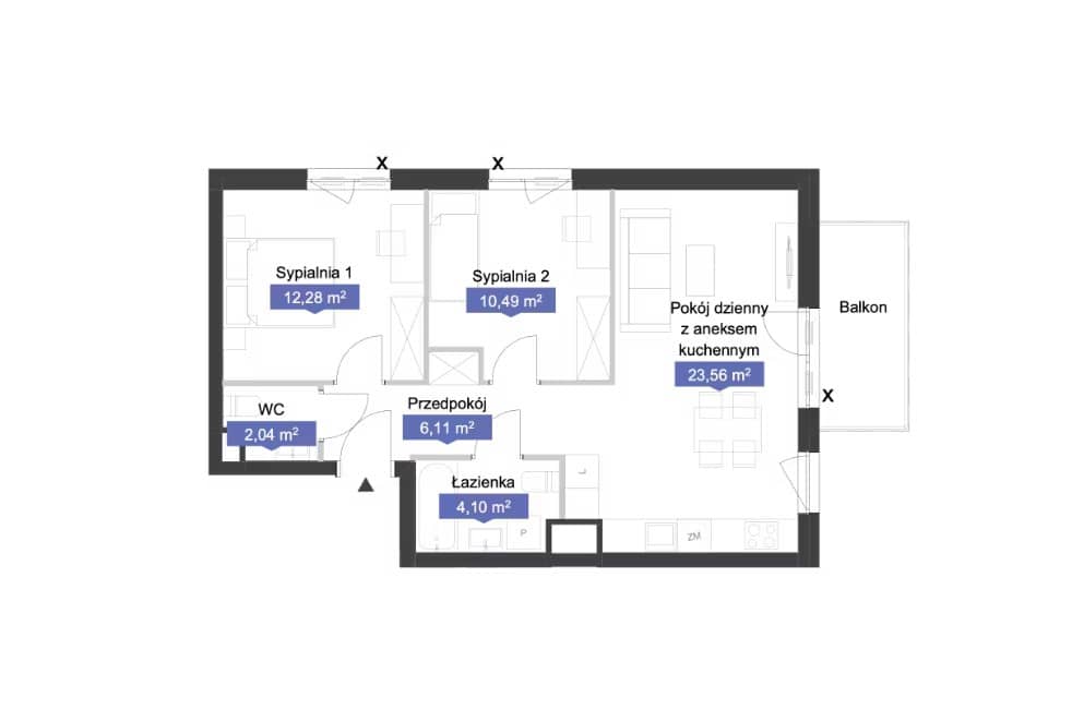 Osiedle Kolektyw – inwestycja Archicom - lokal A1 11, budynek A