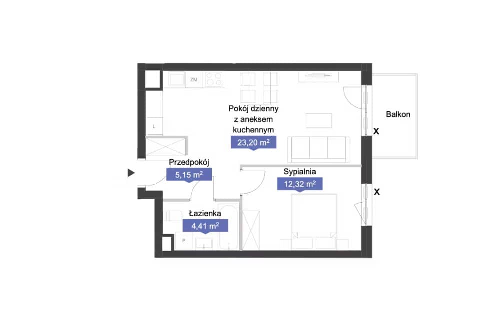 Osiedle Kolektyw – inwestycja Archicom - lokal A3 128, budynek A