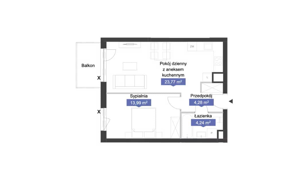 Osiedle Kolektyw – inwestycja Archicom - lokal A3 125, budynek A