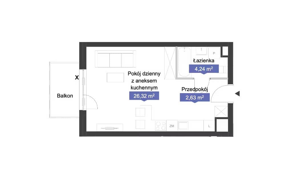 Osiedle Kolektyw – inwestycja Archicom - lokal A3 124, budynek A