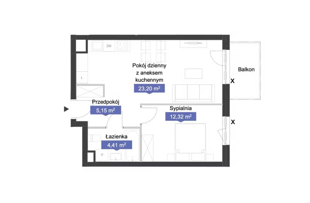 Osiedle Kolektyw – inwestycja Archicom - lokal A3 120, budynek A