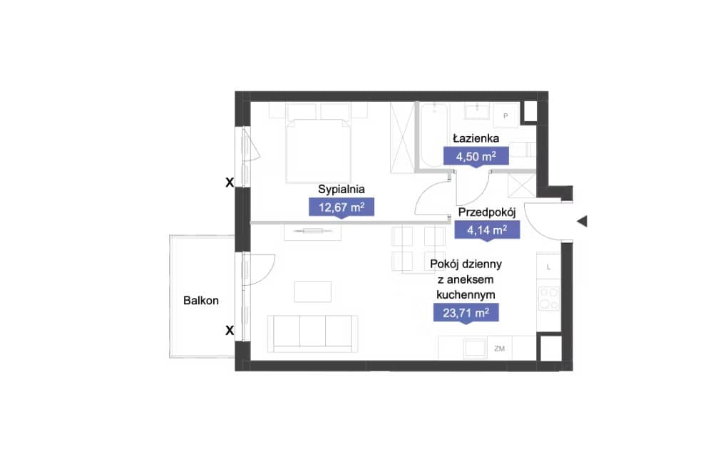 Osiedle Kolektyw – inwestycja Archicom - lokal A3 115, budynek A