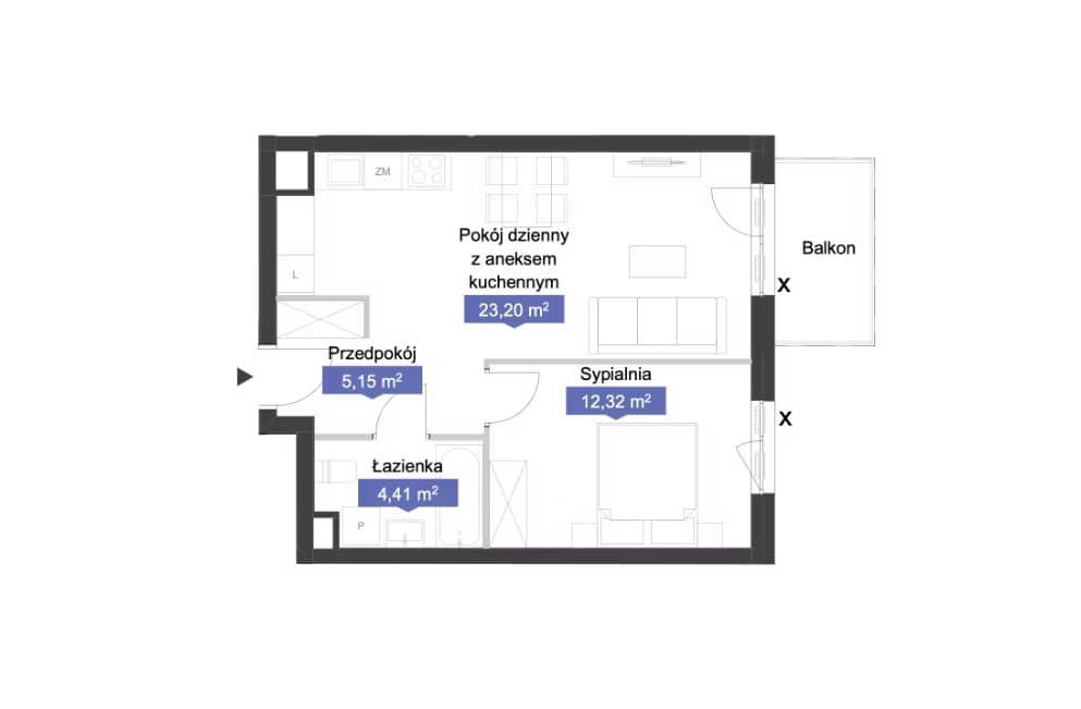 Osiedle Kolektyw – inwestycja Archicom - lokal A3 112, budynek A
