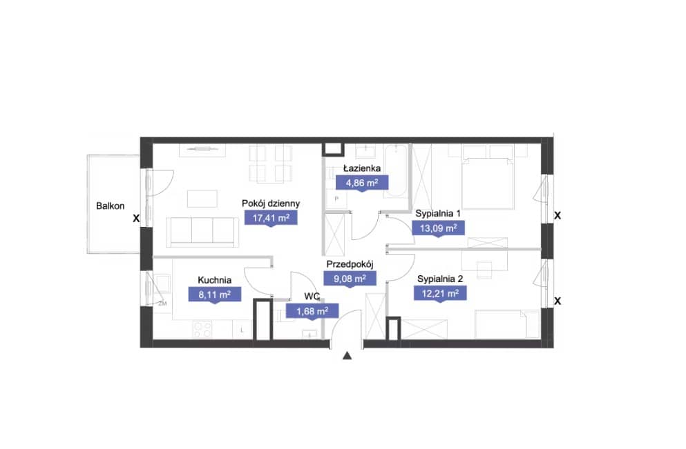 Osiedle Kolektyw – inwestycja Archicom - lokal A3 110, budynek A