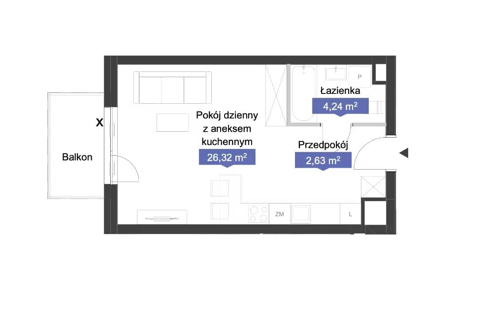 Osiedle Kolektyw – inwestycja Archicom - lokal A3 108, budynek A