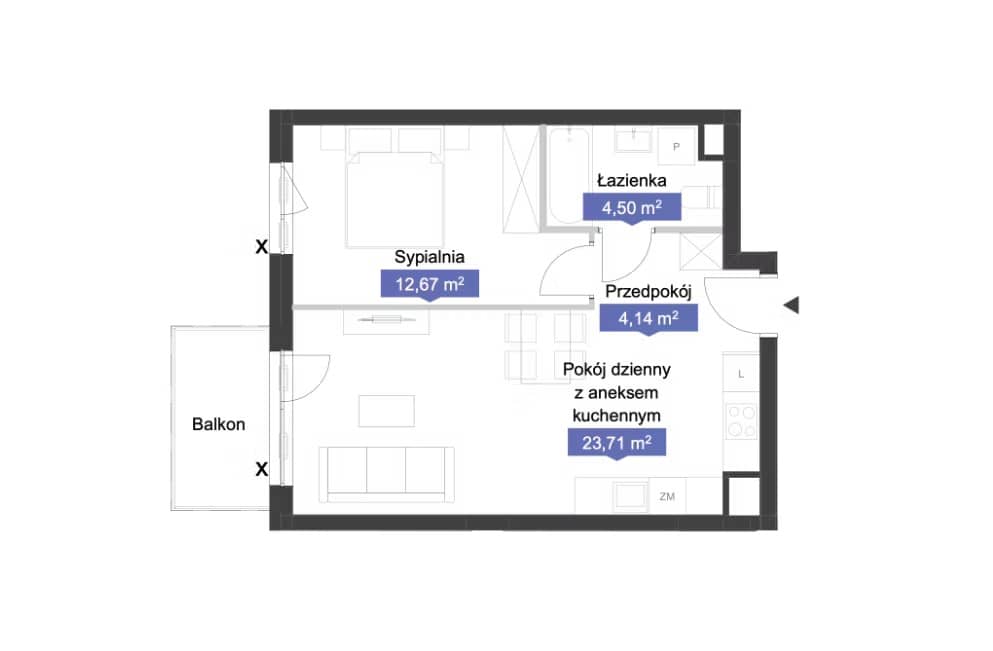 Osiedle Kolektyw – inwestycja Archicom - lokal A3 107, budynek A