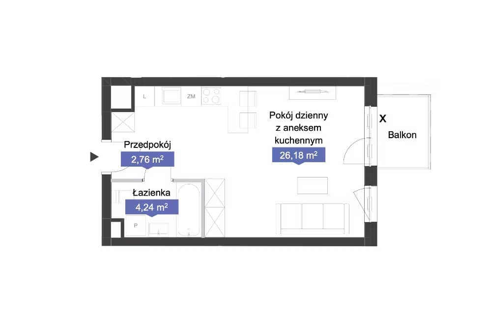 Osiedle Kolektyw – inwestycja Archicom - lokal A3 104, budynek A