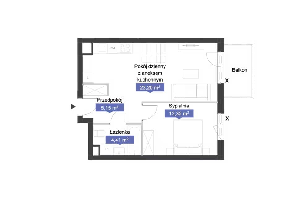 Osiedle Kolektyw – inwestycja Archicom - lokal A3 103, budynek A