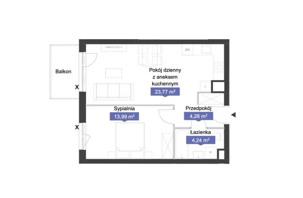 Osiedle Kolektyw – inwestycja Archicom - lokal A3 100, budynek A