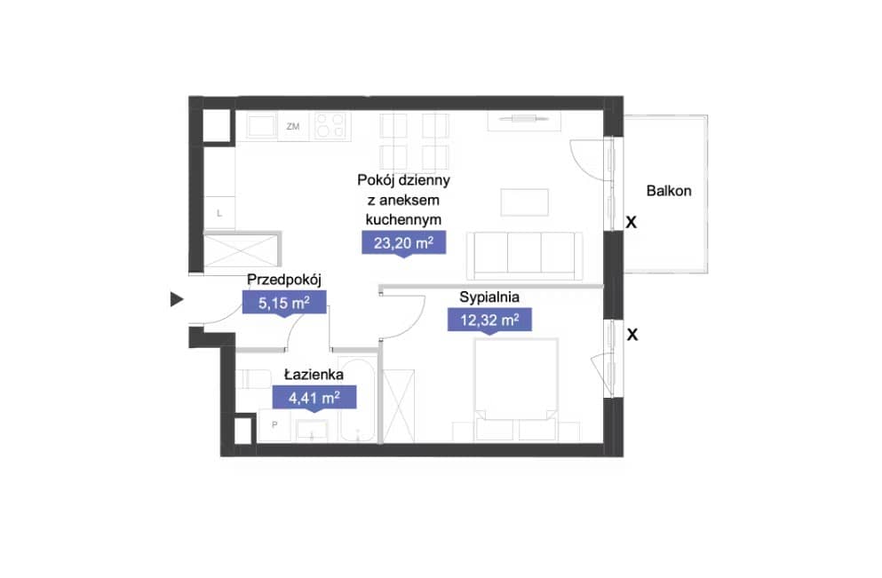 Osiedle Kolektyw – inwestycja Archicom - lokal A3 94, budynek A