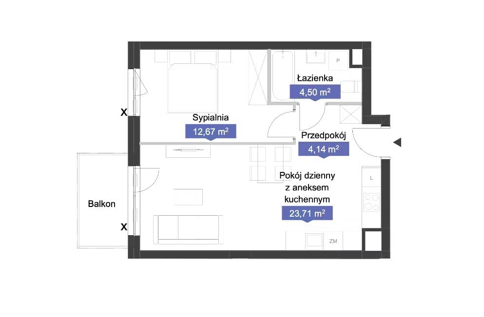 Osiedle Kolektyw – inwestycja Archicom - lokal A3 89, budynek A
