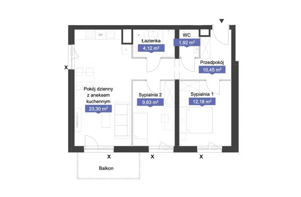 Osiedle Kolektyw – inwestycja Archicom - lokal A3 88, budynek A