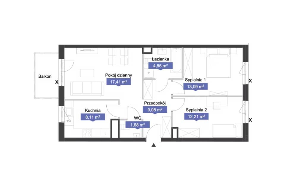 Osiedle Kolektyw – inwestycja Archicom - lokal A3 83, budynek A