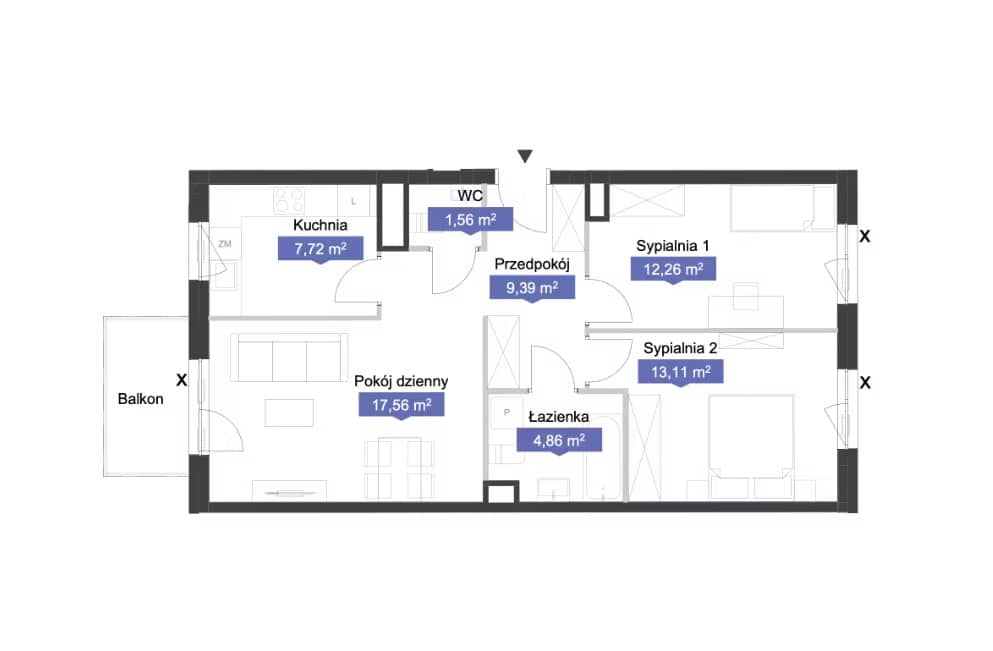 Osiedle Kolektyw – inwestycja Archicom - lokal A2 66, budynek A