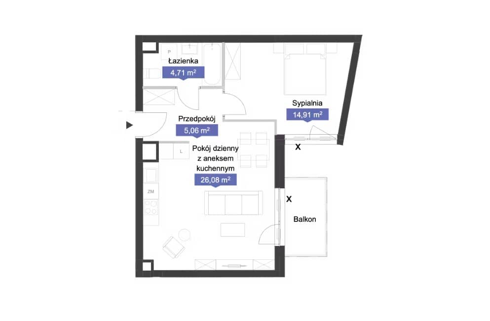 Osiedle Kolektyw – inwestycja Archicom - lokal A2 65, budynek A