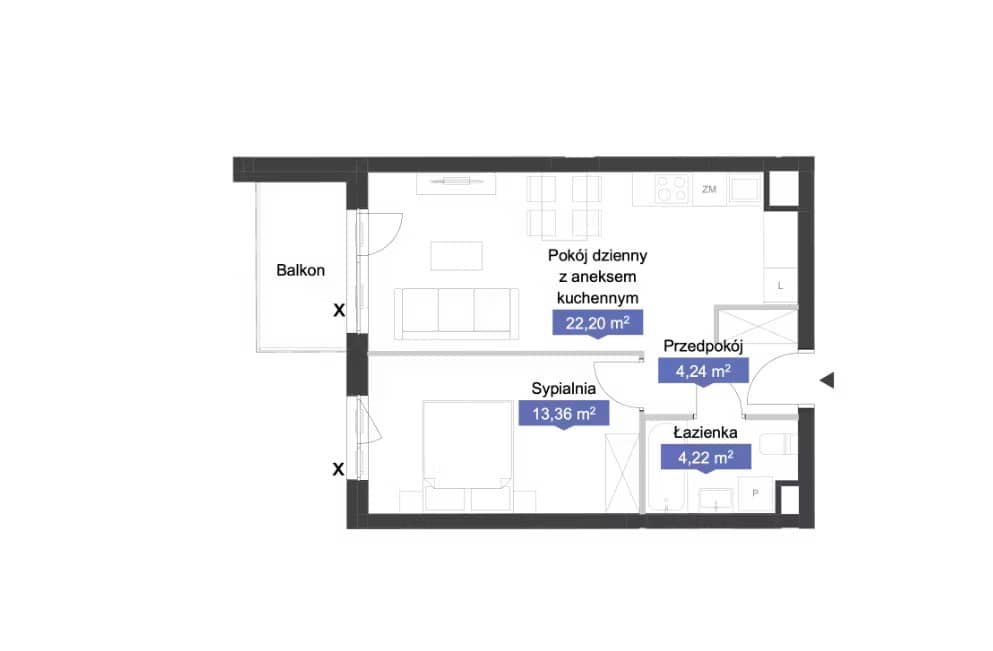 Osiedle Kolektyw – inwestycja Archicom - lokal A2 56, budynek A