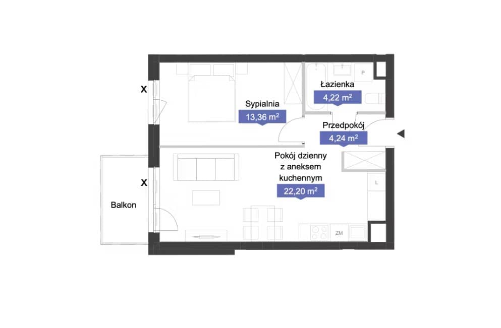 Osiedle Kolektyw – inwestycja Archicom - lokal A2 55, budynek A
