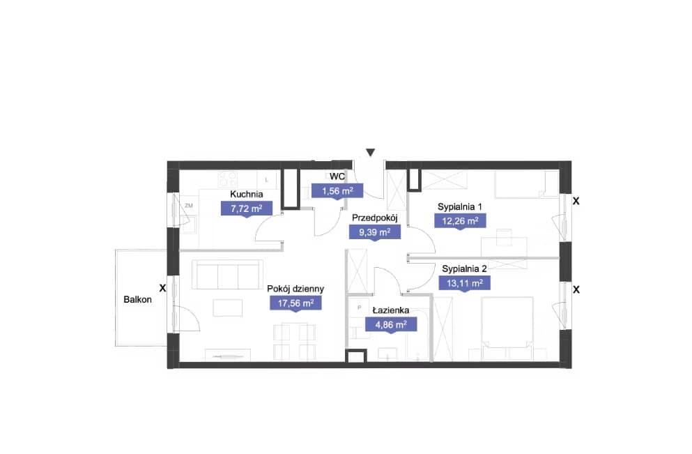 Osiedle Kolektyw – inwestycja Archicom - lokal A2 54, budynek A