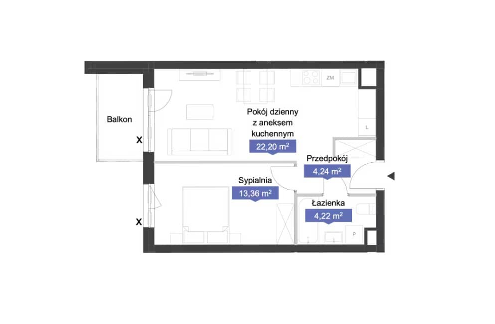 Osiedle Kolektyw – inwestycja Archicom - lokal A2 50, budynek A