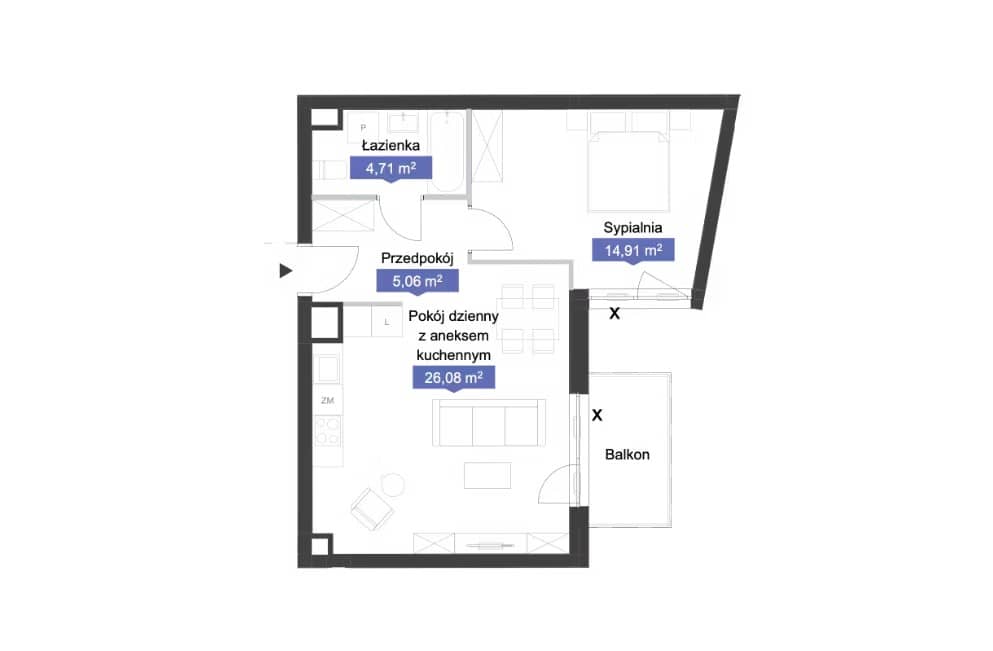 Osiedle Kolektyw – inwestycja Archicom - lokal A2 53, budynek A