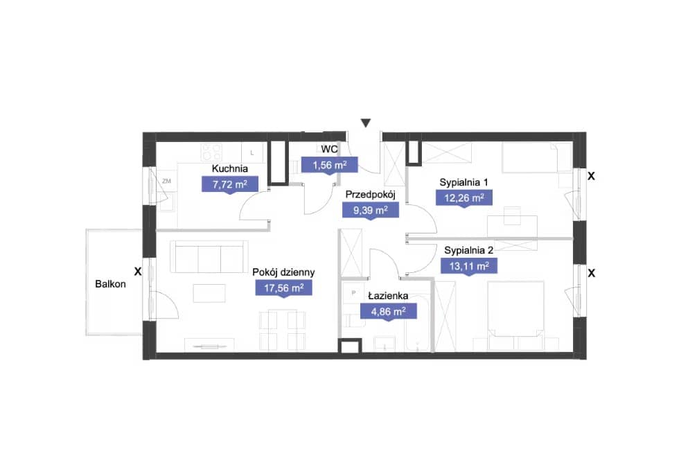Osiedle Kolektyw – inwestycja Archicom - lokal A2 48, budynek A