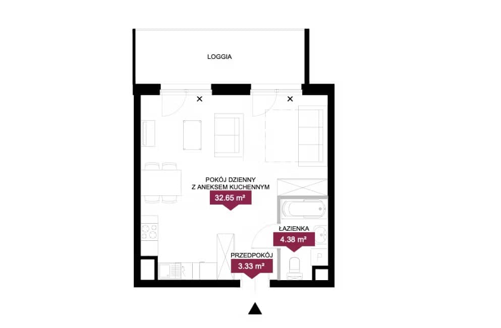 Wieża Jeżyce – inwestycja Archicom - lokal GA 85, budynek G