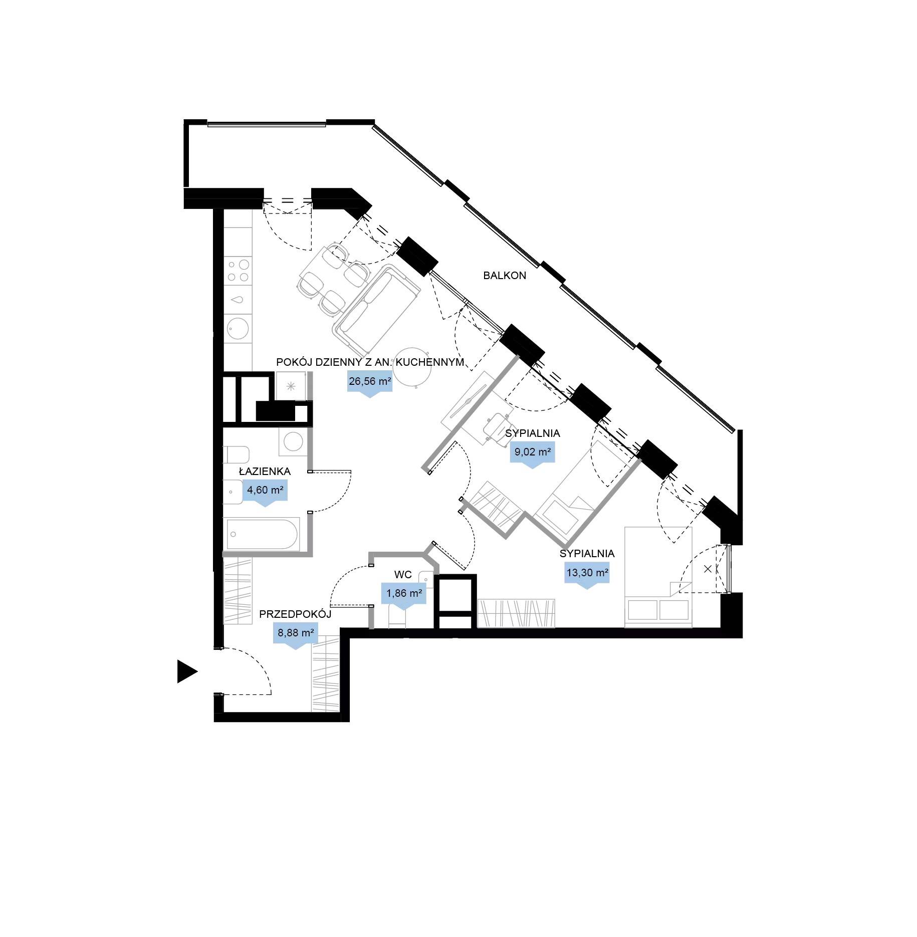 Bulwar Północny – inwestycja Archicom - lokal E3 35, budynek E